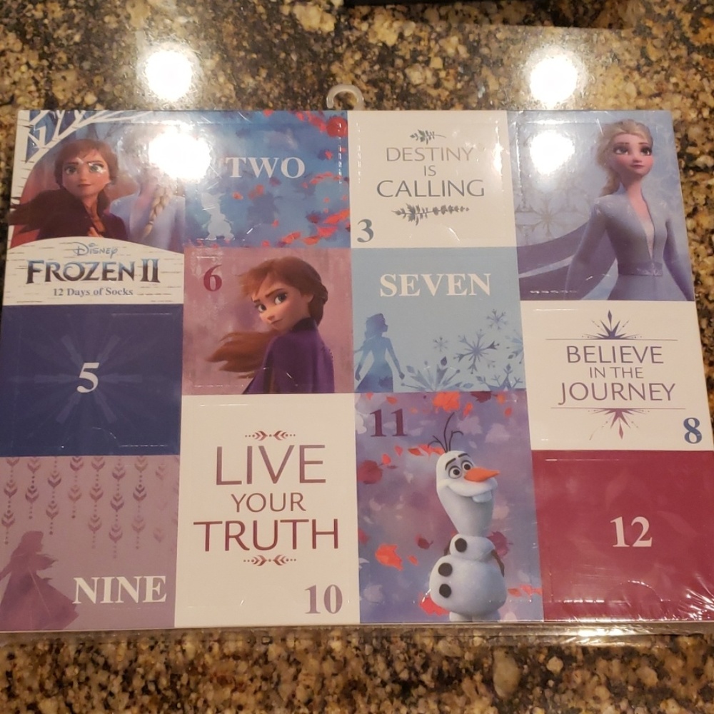 Frozen 2 Socks- 12 Days of Socks